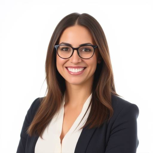 A professional headshot of Emily Brown, a cybersecurity instructor.