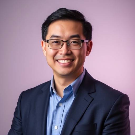 Photo of David Chen, Head of Curriculum Development at Innovate Academy.